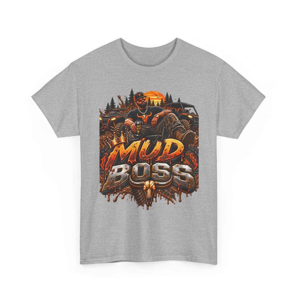 Mud Boss T-Shirt – Off-Road Trucking Muddy Adventure Tee