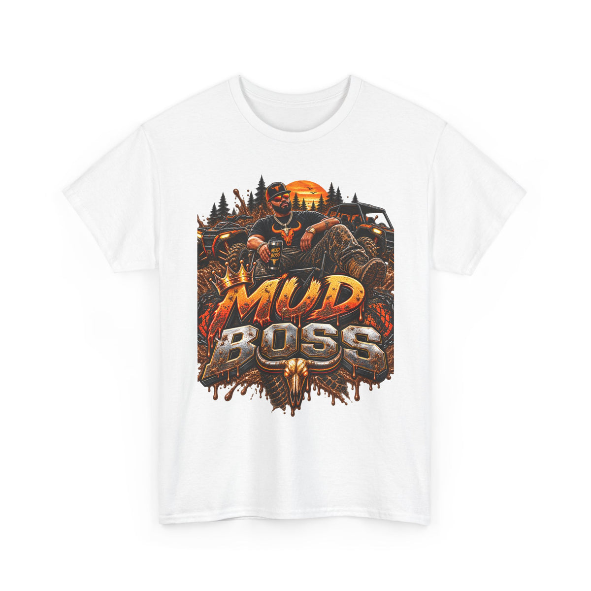 Mud Boss T-Shirt – Off-Road Trucking Muddy Adventure Tee