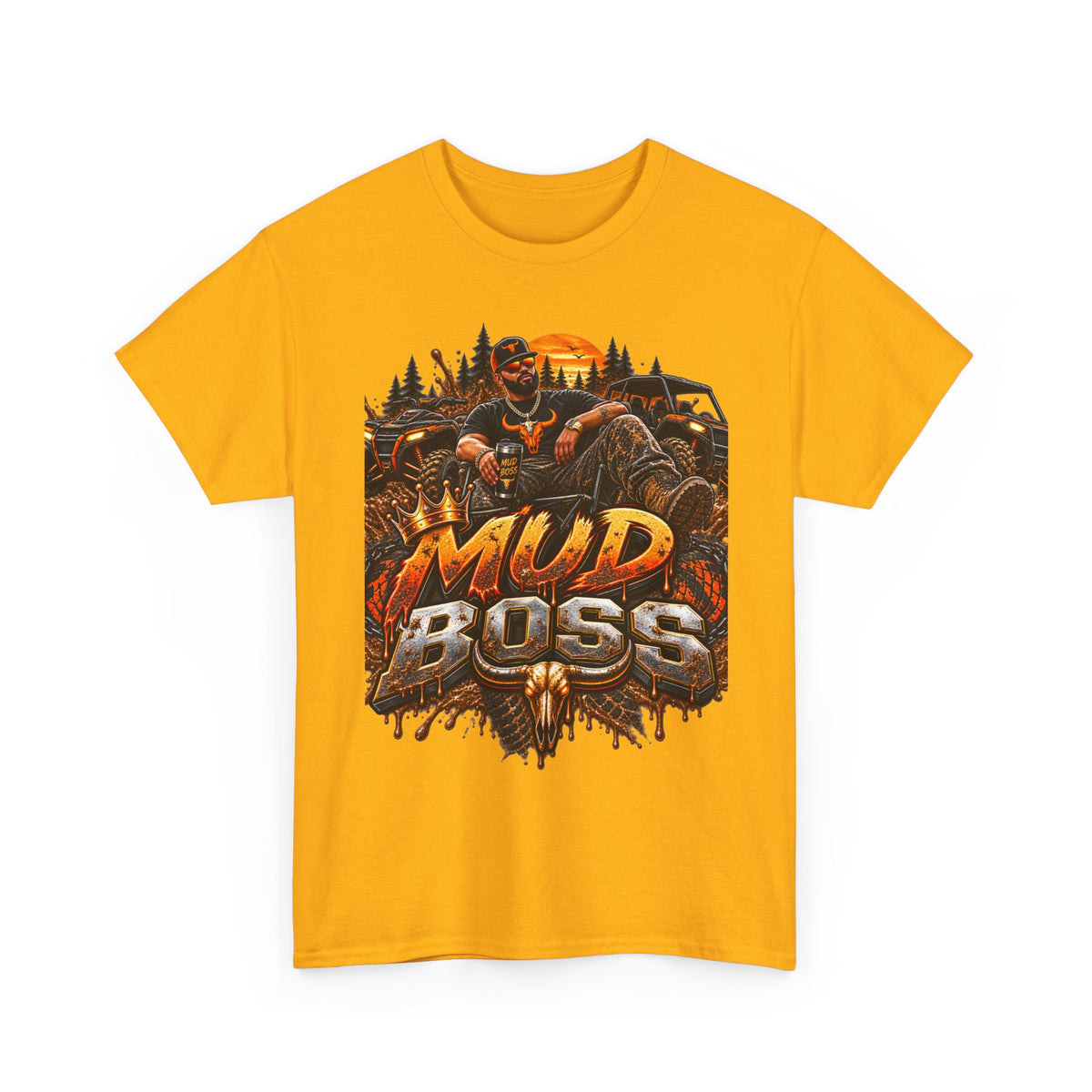 Mud Boss T-Shirt – Off-Road Trucking Muddy Adventure Tee