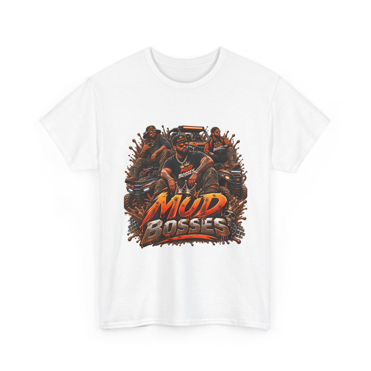Mud Bosses Graphic Tee — Off‑Road Truck & ATV Mudding Shirt