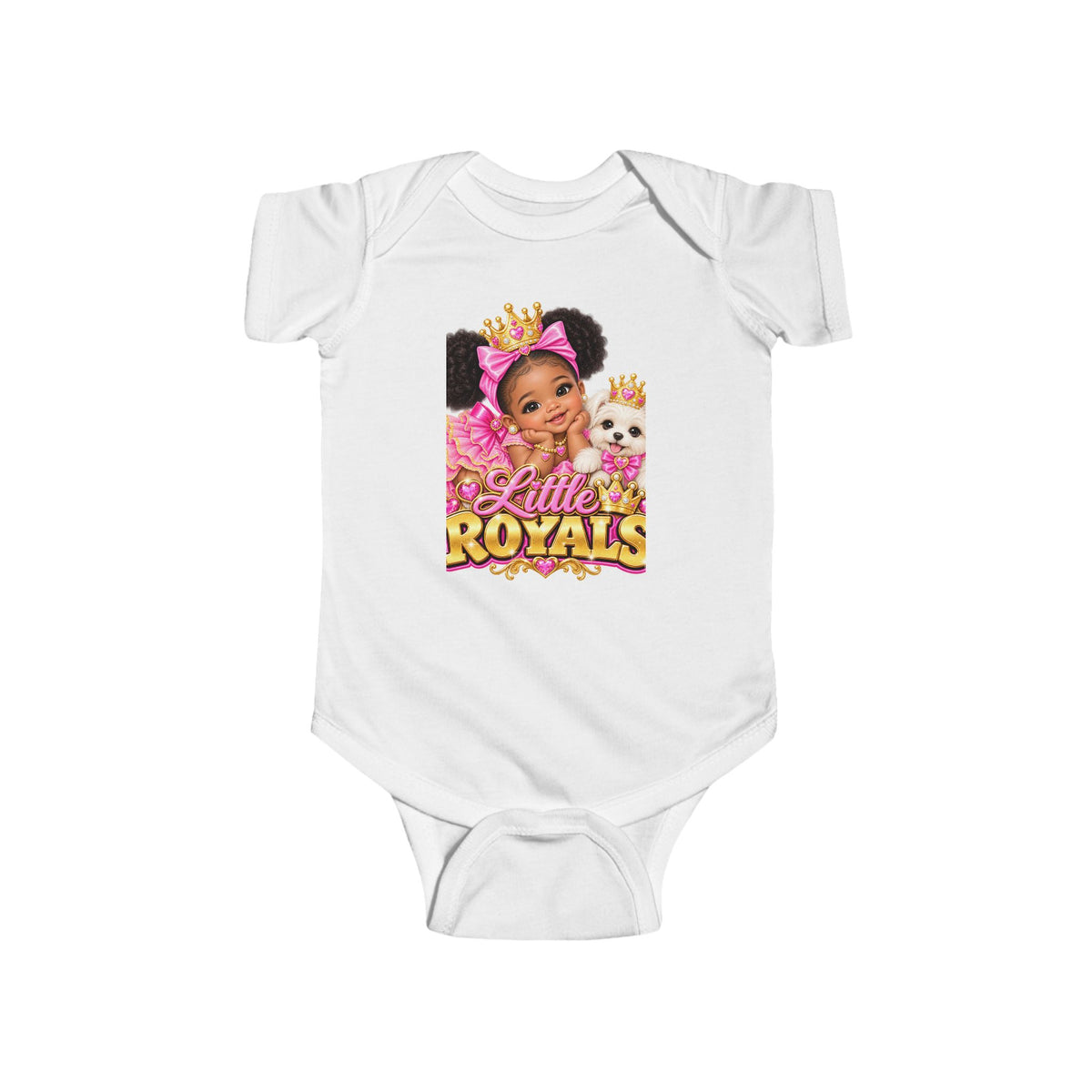 Little Royals Baby Bodysuit – Cute Princess Graphic Infant Onesie