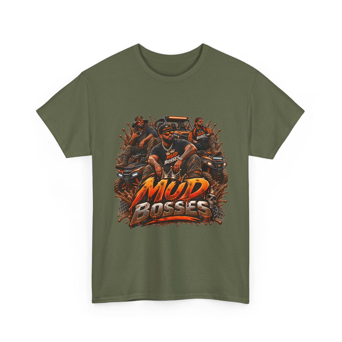 Mud Bosses Graphic Tee — Off‑Road Truck & ATV Mudding Shirt