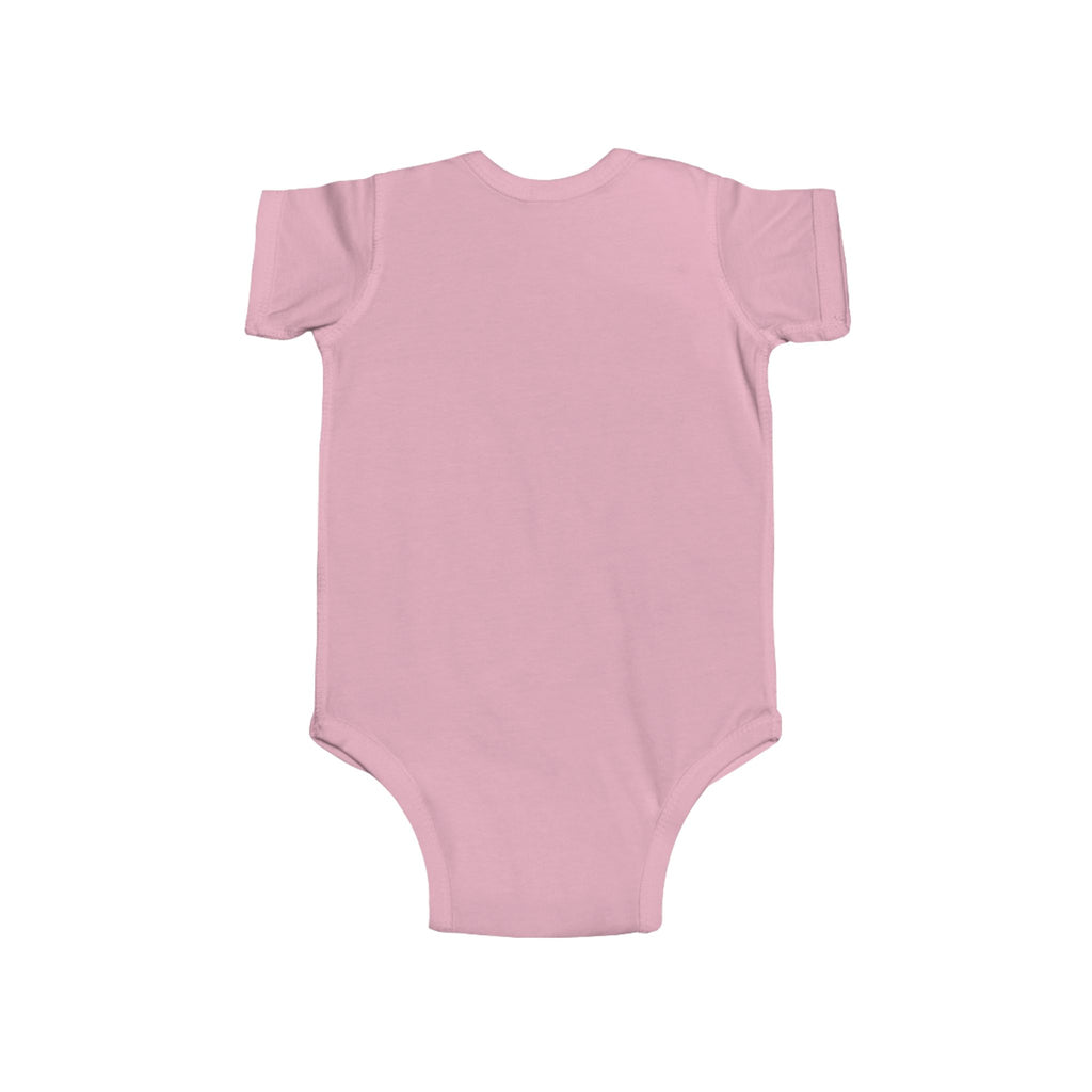 Royal Since Birth Baby Bodysuit — Pink Crown Infant Onesie