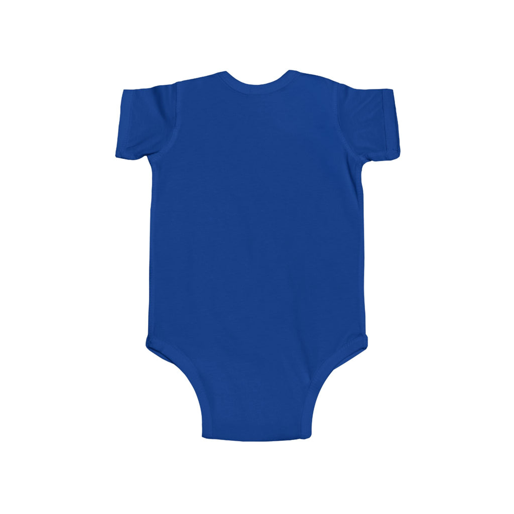 Royal Since Birth Baby Bodysuit — Pink Crown Infant Onesie