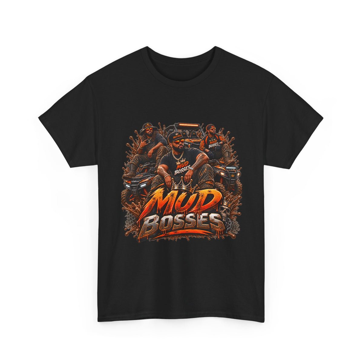 Mud Bosses Graphic Tee — Off‑Road Truck & ATV Mudding Shirt