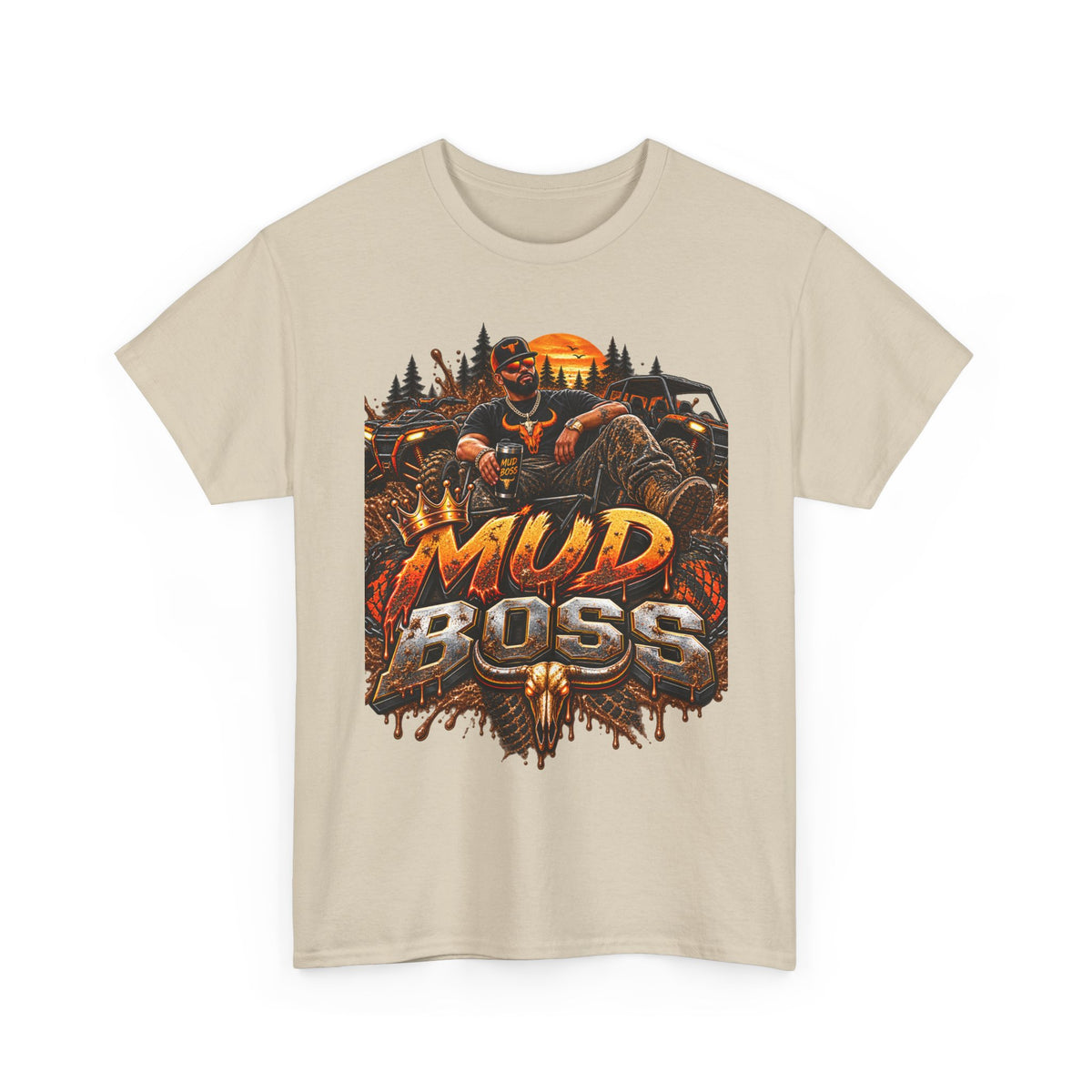 Mud Boss T-Shirt – Off-Road Trucking Muddy Adventure Tee