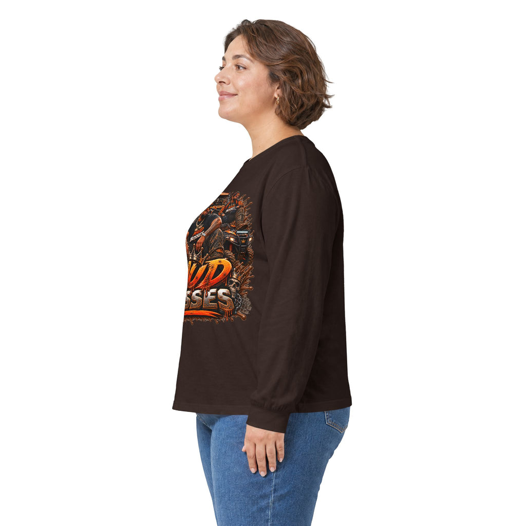 Mud Bosses Long Sleeve Tee — Off‑Road Trucking Graphic Shirt