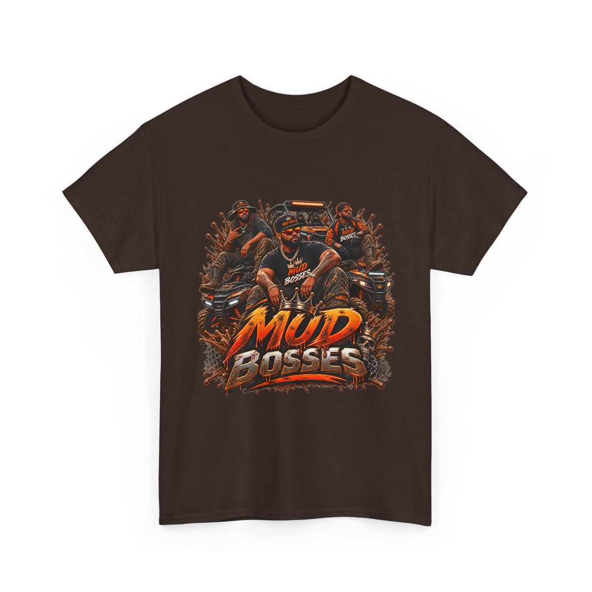 Mud Bosses Graphic Tee — Off‑Road Truck & ATV Mudding Shirt