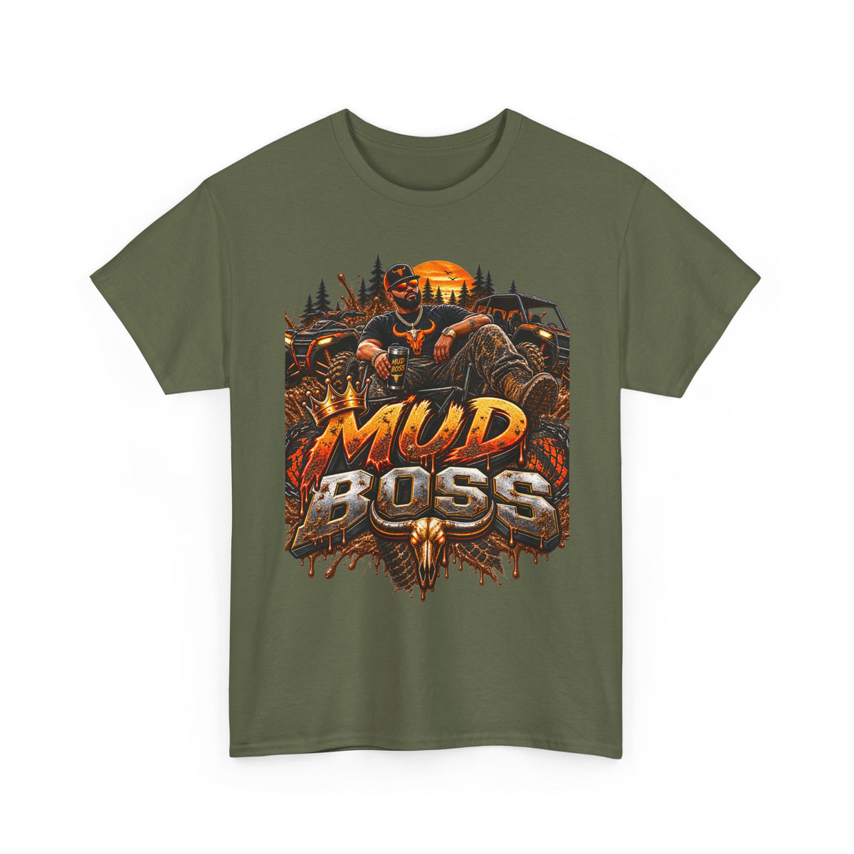 Mud Boss T-Shirt – Off-Road Trucking Muddy Adventure Tee