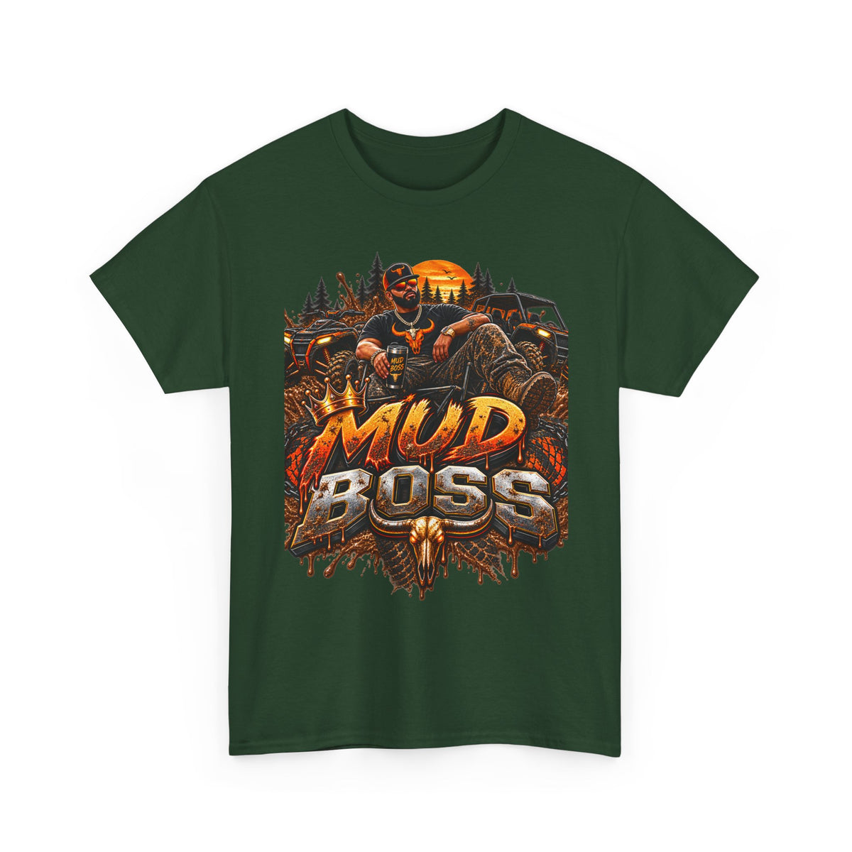 Mud Boss T-Shirt – Off-Road Trucking Muddy Adventure Tee