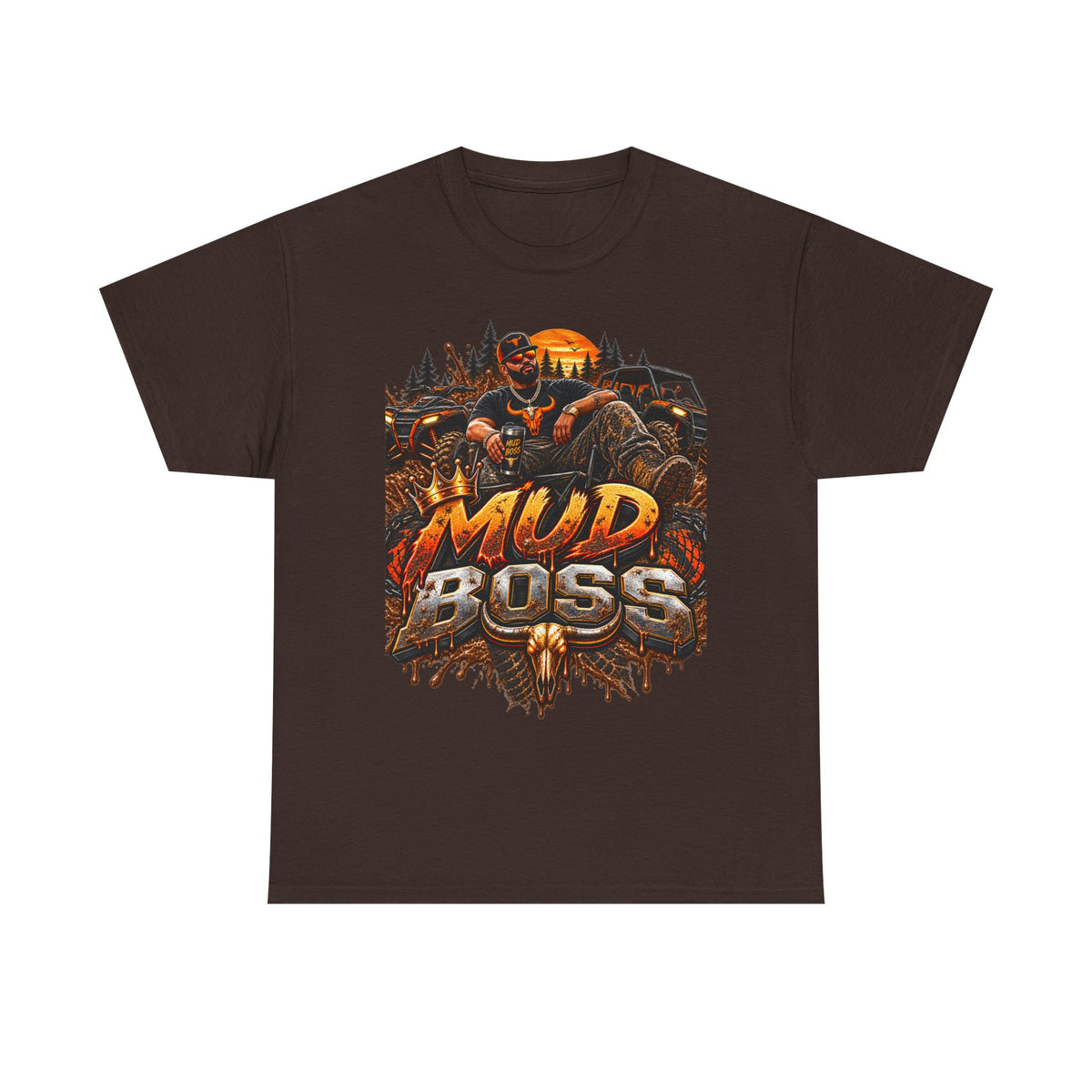 Mud Boss T-Shirt – Off-Road Trucking Muddy Adventure Tee