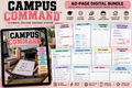Campus Command™ | 60-Page College Planner & AI Study Toolkit