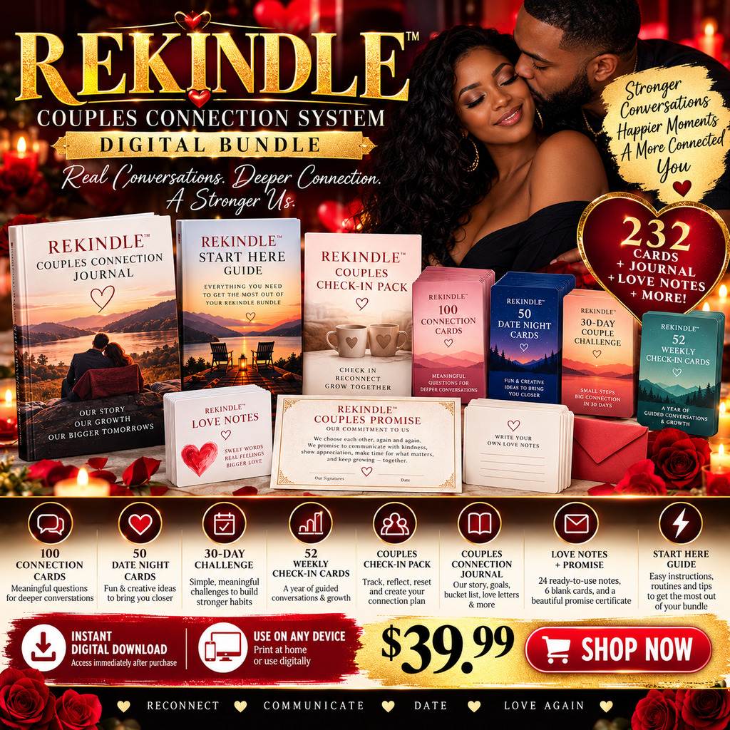 REKINDLE Couples Connection System $39.99 digital bundle promotional graphic